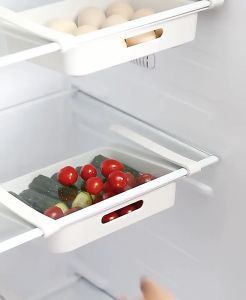 Smartchoice Tempat Telur 12 Grid Gantungan Kulkas & Storage Multifungsi