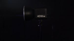 Ulanzi L023 40W Pro Portable LED Video Light Mini Bowens Mount Video Light 3400Mah 2500K-6500K