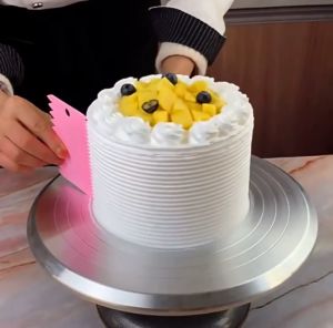 (ส่งจากไทย) ชุดปาดเค้ก แผ่นปาดครีม แผ่นตัดแป้ง Bakerchef Set 1 ชุด 3 ชิ้น ราคาถูกมาก