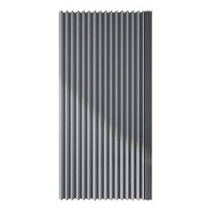 Foldable Magnetic Bath Curtain Waterproof Bathroom Curtain with 14 Hooks Bathtub Curtain Modern for Bathroom