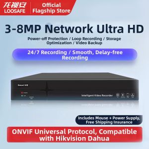 Loosafe | 4-128 Channels 4K Digital High Definition Home NVR