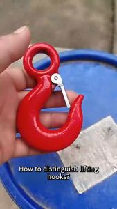 G80 alloy steel 360 degree rotary hook/eye hook/oil drum hook 0.5T-5T