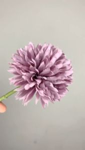 Bunga Artifisial Dahlia Sonic Bloom Spring Flower Hias Dekorasi Backrop Lamaran Wedding Unik - AF61