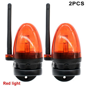 1-5PCS Universal 12V-265V 220V Outdoor Red LED Signal Alarm Light Strobe Flashing Light Wall Mount Warning Lamp for Gate Opener