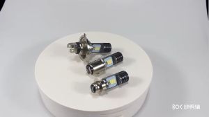 Lampu Depan Motor H4 H6 P15D LED Super Terang 12V PUTIH 6000K Hi Low Universal