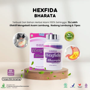 Obat Asam Lambung Maag Akut Kronis Gastritis Jantung Berdebar Hexfida Bharata - Obat Tukak Lambung