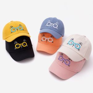 Topi Anak Motif T-REX & Topi Baseball Anak Bordir Teddy Beruang