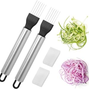 Stainless Steel Green Onion Slicer Multi-Blade Professional Shred Silk the Knife for Vegetables Onion Garlic