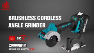 Máy Cắt Mài Mini Cordless 3inch 390W 20000 RPM 16mm Không Chổi Than Pin Makita 18V-21V