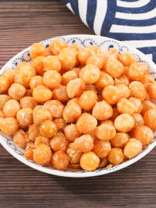 Authentic Sister Chai Golden Bean Fried Peas Roast Beef Flavor 2.50kg Pack Hotel Restaurant KTV Roasted Nuts Casual Snacks