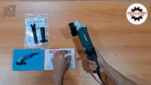 MODERN SIM-100 B Gerinda Tangan 4 Inch Angle Disc Grinder Gurinda Grinda Grenda Listrik Mesin SIM100B SIM-100B SIM100 B