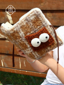 Cute Handmade Cotton Clip Notebook Original Design A5A6 Size Diary Plan Book Journal Cover Cloth Book Binding Paper Notebook