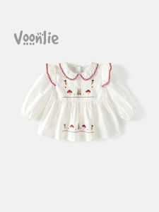 VOONLIE | Áo Dài Tay Phong Cách Công Chúa cho Trẻ Em