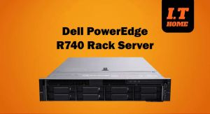 Rack Server Dell PowerEdge R740 4210R│Enterprise│Integrated RAID│DVDRW│750W│Four-Port Gigabit LAN