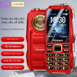 I22 LTE 4G GSM 2G Điện Thoại Di Động 1.77 Inch Giọng Nói Lớn Dual SIM Loại C Tiếng Anh Bàn Phím Ban Đầu Mở Khóa Điện Thoại Di Động