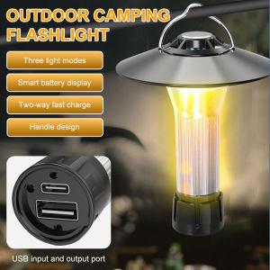 Ligghig Camping Flashlight Ultra Bright Led Flashlights 3 Lighting Modes Emergency Repair Working Light Atmosphere Light Waterproof Camping Lamp For Night Running Camping Fishing 10000 lumens ultra bright flashlight Super bright waterproof flashlight