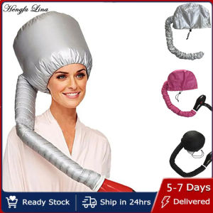 Hengfa Lina1Pc Hair Dryer Bonnet Hood Portable Soft Hairdryer Nursing Cap Heating Warm Air Drying Home Hairdressing Adjustable Accessory