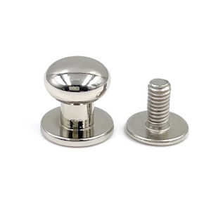 10 Bộ Khóa Kim Loại Hợp Kim Hình Tròn Dùng Trang Trí Làm Đồ Thủ Công Dây Da Dây Đồng Hồ Khóa Tròn Kiểu Đầu Tu Sĩ Khóa Móng Tay Khóa Hợp Kim Kẽm Đầu Mở