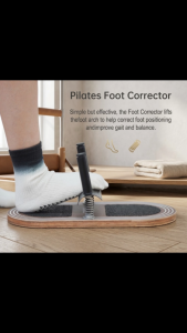 Pilates Foot Corrector Arch Exerciser | Wooden Ankle & Toe Strength Trainer for Foot Balance