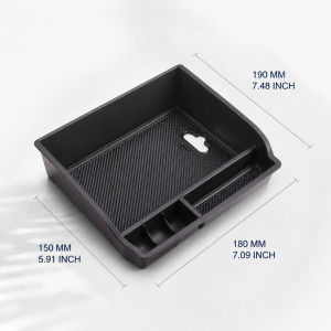 For Toyota Fortuner Hilux Innova Revo AN120 AN130 AN160 2016-2022 Car Armrest Storage Box Central Console Tray Accessories