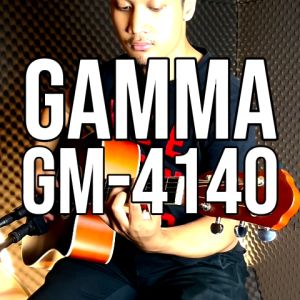 GAMMA ( GM-4140 ) 41inch Dreadnought Acoustic Guitar with Cutaway ( GM4140 / GM 4140 / GM-41-40 )