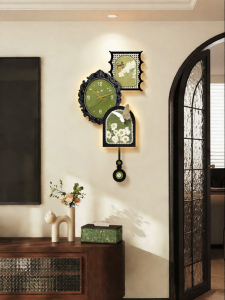 CTYLIGHTZ | Vintage French Silent Lighted Wall Clock
