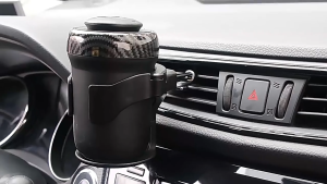 Universal Car Cup Holder Beverage Holder Automatic Water Cup Beverage Bottle Holder Suitable For Air Conditioning Outlet