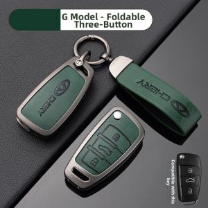 MLZH | 2024 New Metal Car Key Cover for Chery Cars