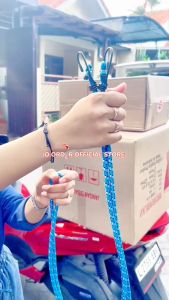 Tali Bagasi Motor Ikat Barang Elastis Panjang 200 Cm Tali Karet Pengikat Barang Serbaguna