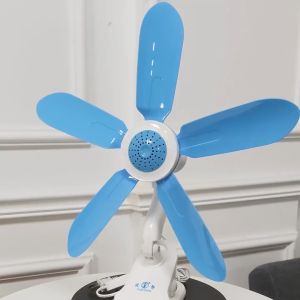 5 Blade Silent Wall Mounted Bed Electric Mini Clip Fan Adjustable Kipas Dinding Clip Kipas Portable Meja