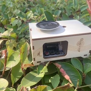 Mô Hình Lắp Ráp Máy Ghi Âm Loa Di Động - Đồ Chơi Khoa Học Stem Giáo Dục Trí Tuệ