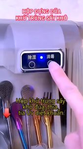 Máy sấy khử khuẩn đũa Hộp sấy đũa thìa khử khuẩn khử trùng diệt vi khuẩn an toàn cho mọi nhà