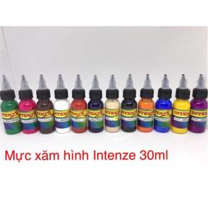Mực xăm tattoo Intenze 30ml xăm hình trên người