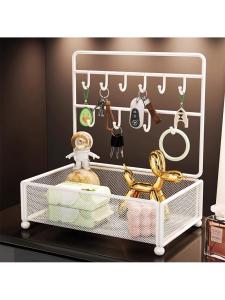 ชั้นวางจัดระเบียบกุญแจหน้าประตูบ้าน ชั้นวางรองเท้า ตู้เสื้อผ้า ชั้นวางของตกแต่ง ชั้นวางของแขวนเพื่อความสวยงาม