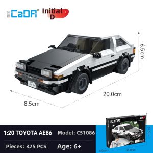 JINGGUAN | Head Text D AE86 RC Assembly Toy Car