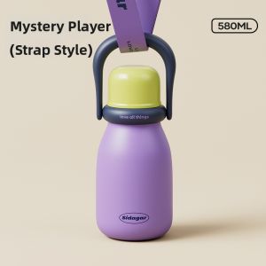 STAR+ | Portable Handle Insulated Straw Cute Large Capacity Stainless Steel Cup