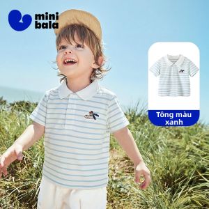 MINI BALA | Áo Polo Nam Chống Khuẩn Thoáng Khí Cảm Giác Mát Lạnh
