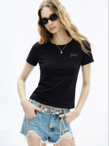 Juicy Couture | Silk Blending Versatile T-Shirt