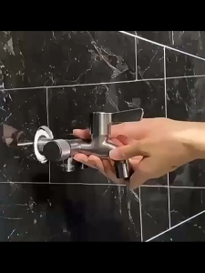 Vòi Nước 3 Đầu Ra Inox 304 – Cao Cấp Phụ Kiện Nội Thất