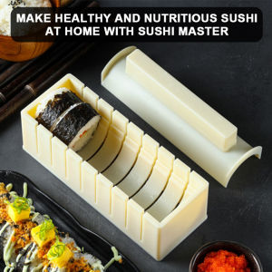 Sushi Molder Japanese Sushi Making Molder for Rice Ball Cake Roll Heart-shaped Mold Press DIY Home Sushi Tool