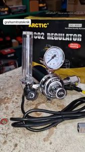 REGULATOR GAS MESIN LAS ARGON ARCTIC C02+HEALER REGULATOR ORIGINAL