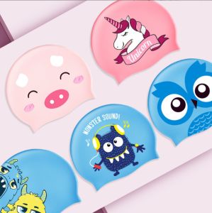 🇲🇾STOCK KL FELLO KID Teenager Children Boy Girl Swimming Topi Silicon/PU Kanak-kanak Kids Swim Cap Berenang Budak Renang儿童泳帽