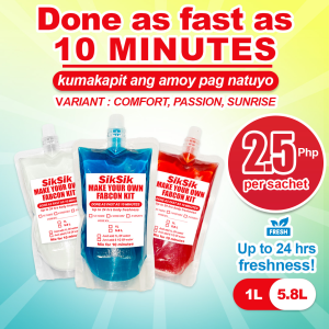 SikSik Ultra Premium DIY Make Your Own Fabric Conditioner ( Fabcon ) KIT