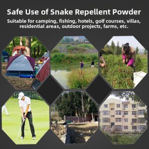 MONLEYTA | Powerful Outdoor Snake Repellent Powder Strong Anti-Snake Pest Control Agent Effective Insecticide For Safety And Protection