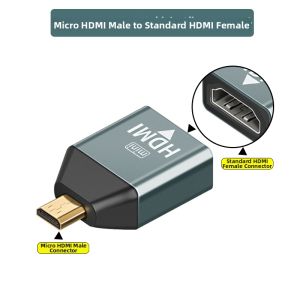Mini HDMI to HDMI Adapter Suitable for Various Media Devices