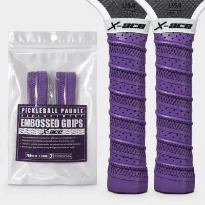 Perforated Anti-slip Sweat Absorbing Grip for Paddle Rackets