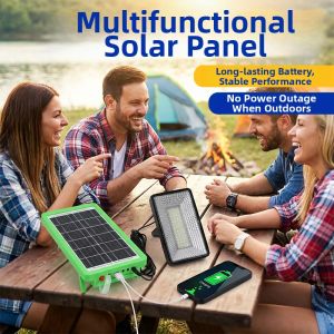 PATGEAR | Solar Charging Panel Camp Light Emergency Equipment