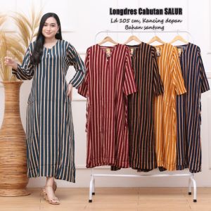 Longdres Wanita Kekinia LD110 Bahan Rayon - Santai  Busui  Bumil