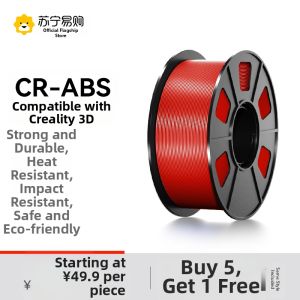 High Hardness High Toughness ABS Engineering Plastic 3D Printing Materials 1.75mm Diameter Spool for Creality CR-ABS Pure