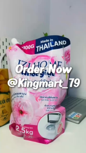 🔥 [MUA 1 TẶNG 1] – NƯỚC GIẶT IZI HOME HƯƠNG HOA DỊU NHẸ 2.5KG (MẪU MỚI) 🔥